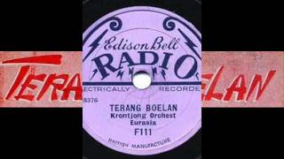 Krontjong Orchest Eurasia  Terang Boelan 1928 [upl. by Gabriela]