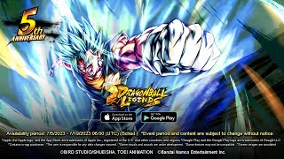 ULTRA Vegito Blue TRAILER  Dragon Ball Legends  5th Anniversary Character Reveals EditConcept [upl. by Bealle]