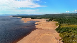 Beothuk Lake Red Indian Lake  Low Water Level [upl. by Burkley]