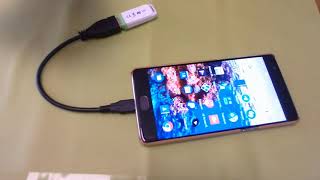 Come collegare cellulare Android a chiavetta USB con OTG [upl. by Leeth]