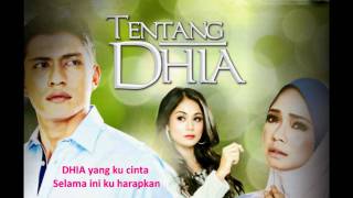 Tentang Dhia Ost  Adi Putra Lirik [upl. by Hermann739]