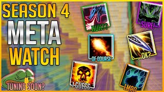 Season 4 Mythic Meta Specs  What Will Change From Now [upl. by Eineg]