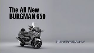 2013 SUZUKI BURGMAN 650Executive Technical Overview [upl. by Arie357]