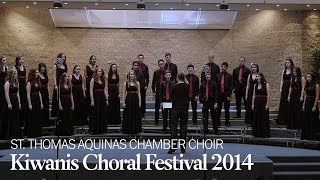 STA Chamber Choir 20132014  Kiwanis Choral Festival [upl. by Donal103]