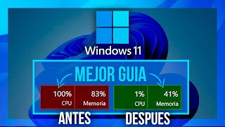 ✅ GUÍA DEFINITIVA de Optimización de Rendimiento en Windows 11108 funciona en tostadoras también [upl. by Ethelred889]