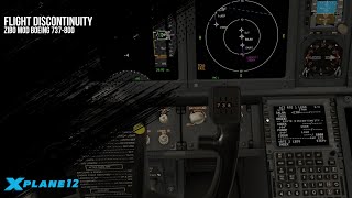 How to Delete Flight Discontinuity in Zibo Mod Boeing 737800 for XPlane 12 [upl. by Dolli637]