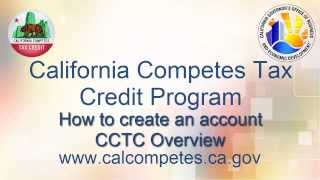 Apply for California Competes Tax Credit [upl. by Fanchon641]