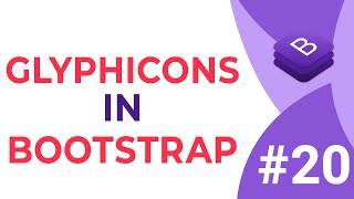 Glyphicons in Bootstrap  How to use Glyphicons in Bootstrap  Bootstrap Tutorial [upl. by Robison]