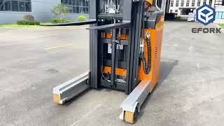 ELECTRIC REACH TRUCK OPERATION VIDEO [upl. by Nymzaj]