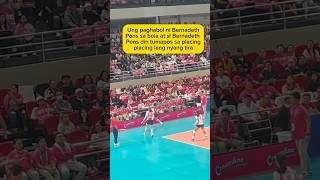 Ung si Pons nagsave ng bola sya din nagtapos sa IQ shot nya creamline bernadethpons pvl fyp [upl. by Dirtsa]