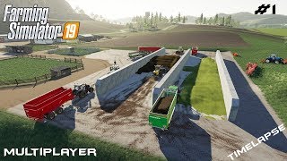 Silage  Felsbrunn  Multiplayer Farming Simulator 19  Episode 1 [upl. by Ailee]