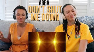 We took another shot at an ABBA song 😜 ABBA  Dont Shut Me Down REACTION [upl. by Amadus378]