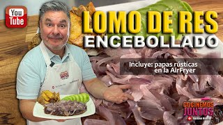 Como hacer LOMO DE RES ENCEBOLLADO  Muy fácil  Gustavo Osorio ✅💯 [upl. by Eednim]