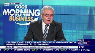 Francis Palombi CDF  Une réouverture des commerces nonessentiels le 27 novembre [upl. by James]