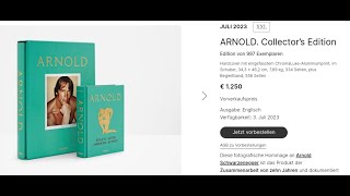 Arnold Schwarzenegger Buch  ARNOLD Collector’s EditionEdition 997 Exempl  € 1250 €  372023 [upl. by Azne]