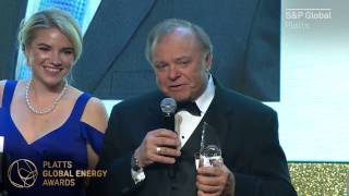 Platts GEA 2016 Lifetime Achievement  Harold Hamm Continental Resources [upl. by Eyot]