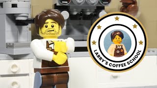 How to Make Coffee Like a Pro  Larry’s Coffee School TV Commercial  LEGO Stop Motion [upl. by Niwroc]