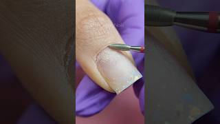 Russian efile manicure close up😲👀 shorts nailart russianmanicure nails asmr manicure wow art [upl. by Ecnedac]