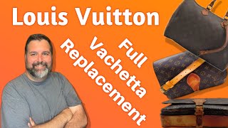 Louis Vuitton Vachetta Replacement  Ed Braun [upl. by Aehcsrop]