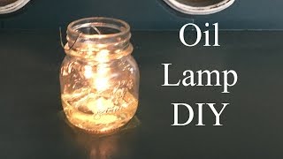 How To Make An Oil Lamp [upl. by Radnaskela]