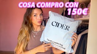 TRY ON HAUL CIDER 🛍 con capi che sto amandoooo [upl. by Wobniar920]