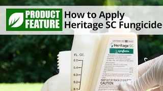 How to Apply Heritage SC Fungicide  DoMyOwncom [upl. by Lissa]