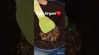 kofta biryani recipe 💕foryou food plzzsubscribemychannel [upl. by Ianej19]