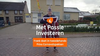 Frank doet in tweedehands carnavalspakken  Met Passie Investeren 1  Seizoen 2  ING [upl. by Curren]