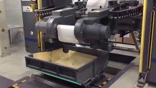 Automatischer Papierrollenwechsel im Rollenoffsetdruck [upl. by Luehrmann]