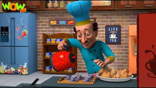 Chaiwala In Juhu Beach  Motu Patlu New  S13  Cartoons For Kids  spot [upl. by Leuneb]