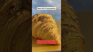 Sone ka Croissant 😱 croissant chocolatecroissant chocolatecake chocolates truffle cakevideos [upl. by Yseulte]