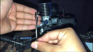 Kyosho Inferno neo 30  Rear shock tower repair [upl. by Neelon]