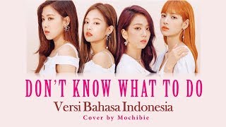 Indonesia Cover BLACKPINK  Dont Know What To Do Cover by Mochibie [upl. by Elocaj]