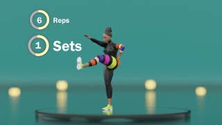 Exercise Routine 1 Total Body Workout [upl. by Attey]