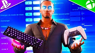 Les MEILLEURS PARAMETRES pour BIEN DÉBUTER MANETTE sur FORTNITE sensibilité touches astuces [upl. by Keri344]