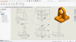 Solidworks Drawing Basics [upl. by Harima]