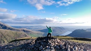 Kirk fell chalenging route from Wasdale head  LAKE DISTRICT [upl. by Cherey]