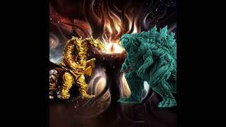 keizer ghidorah vs GodZilla [upl. by Sandra]