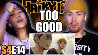 TWINS TOO GOOD BEST TEAM YET  Haikyuu Reaction S4 Ep 14 [upl. by Vareck995]