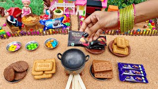 Miniature All Biscuits Chocolate Cakes Recipe  All Biscuits Chocolate Dosa  PanCakesBirthday Cake [upl. by Moriarty271]