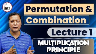 Permutation amp Combination  Lecture 1  Multiplication Principle  by Nitin Agrawal [upl. by Devan]