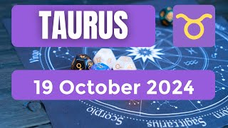 Taurus horoscope  Taurus Horoscope for Today 19 October 2024 [upl. by Emil]