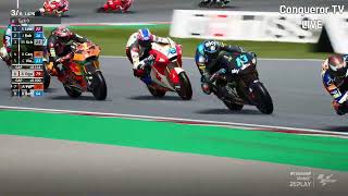 LIVE RACE Moto2 CatalanGP ❗ Ai Ogura Vs Celestino Vietti ❗ MOTOGP22 TV REPLAY  GP Catalan 2022 [upl. by Asselim727]