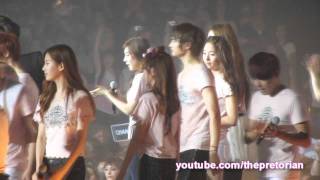 FANCAM SM Town 2011 World Tour Paris  Day 1 Ending [upl. by Adamina876]