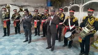 Best brass band performance ever by English Band Lahore 0321 4036587 songchaha he tuje chahein ge [upl. by Aurelio]