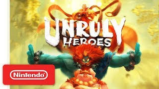 Unruly Heroes  Launch Trailer  Nintendo Switch [upl. by Wailoo604]