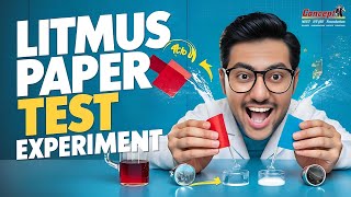 Litmus Paper Test Experiment By Akshay Sir  Concept Institute [upl. by Lud]