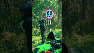 Zx10r speed60😂ninjalovershortviralvideo [upl. by Trevlac]