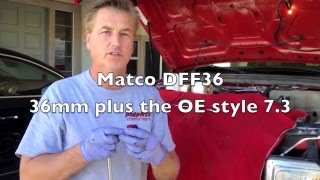 Ford 64 60 Powerstroke fuel filter tips and tricks [upl. by Ainivad698]