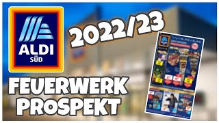 Aldi Süd Feuerwerk Prospekt 202223 🔥🎆  Pyro TV [upl. by Ortrude]